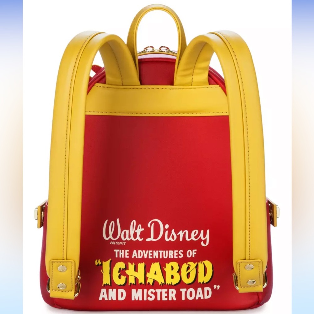 Ichabod & Mr. Toad 75th Anniversary Loungefly Backpack with Light-Up Belt Bag - Picture 6 of 10
